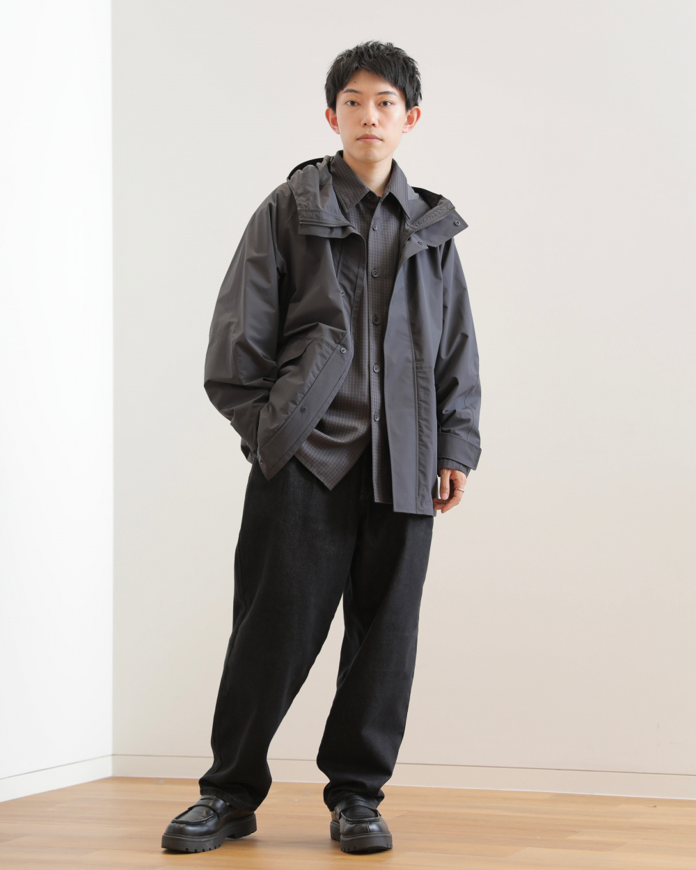 ユニクロU 2025aw ブロックテックユーティリティパーカー ユニクロ公式