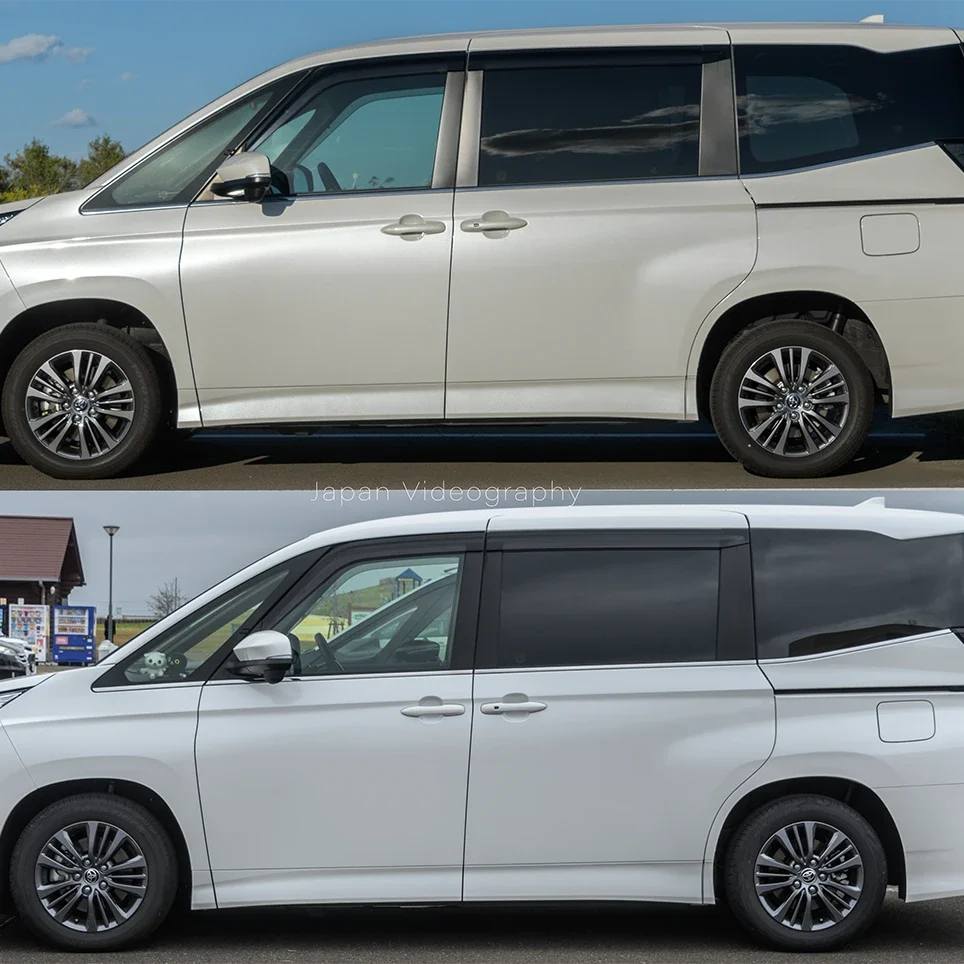 90系ヴォクシーE-FourをRS-R Ti2000でローダウン！ハイブリッドの4WD