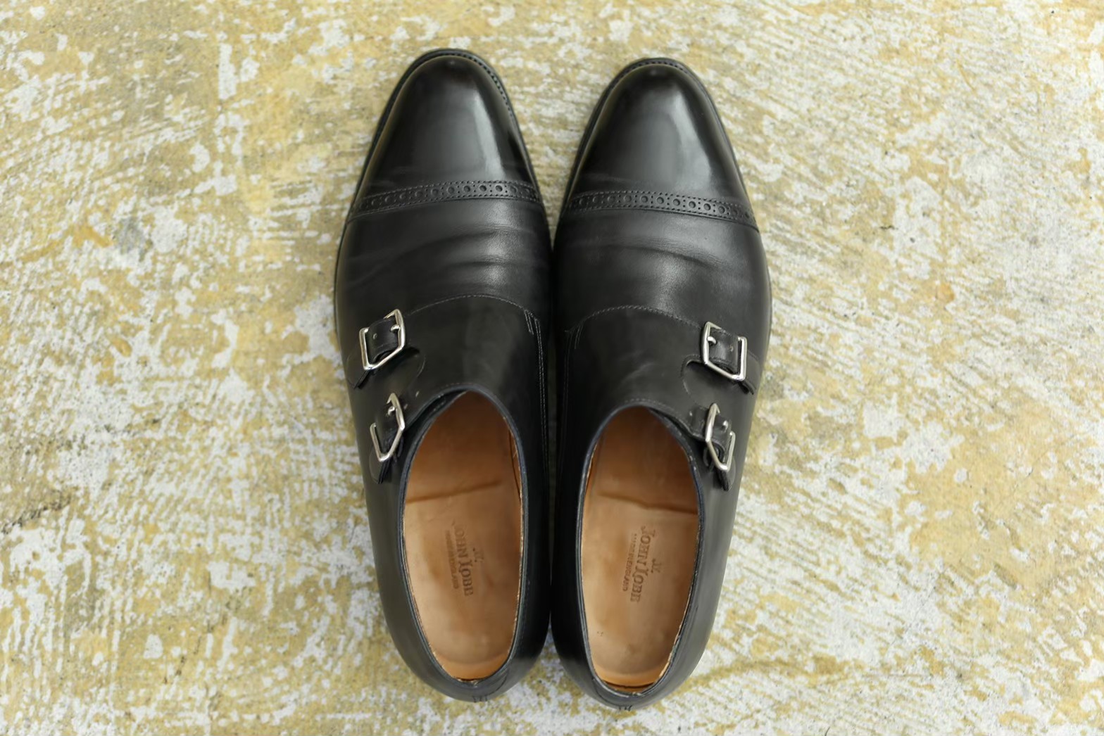 ジョンロブ JOHN LOBB】ダブルモンクストラップシューズ靴 camborne 6E
