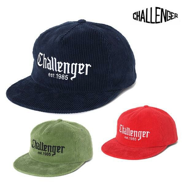 CHALLENGER チャレンジャー CORDUROY CAP