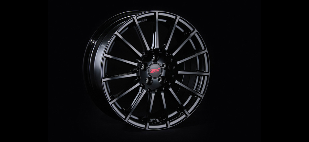 BRZ ZD STI ホイールセット17インチ 7.5J（ブラック）が安い