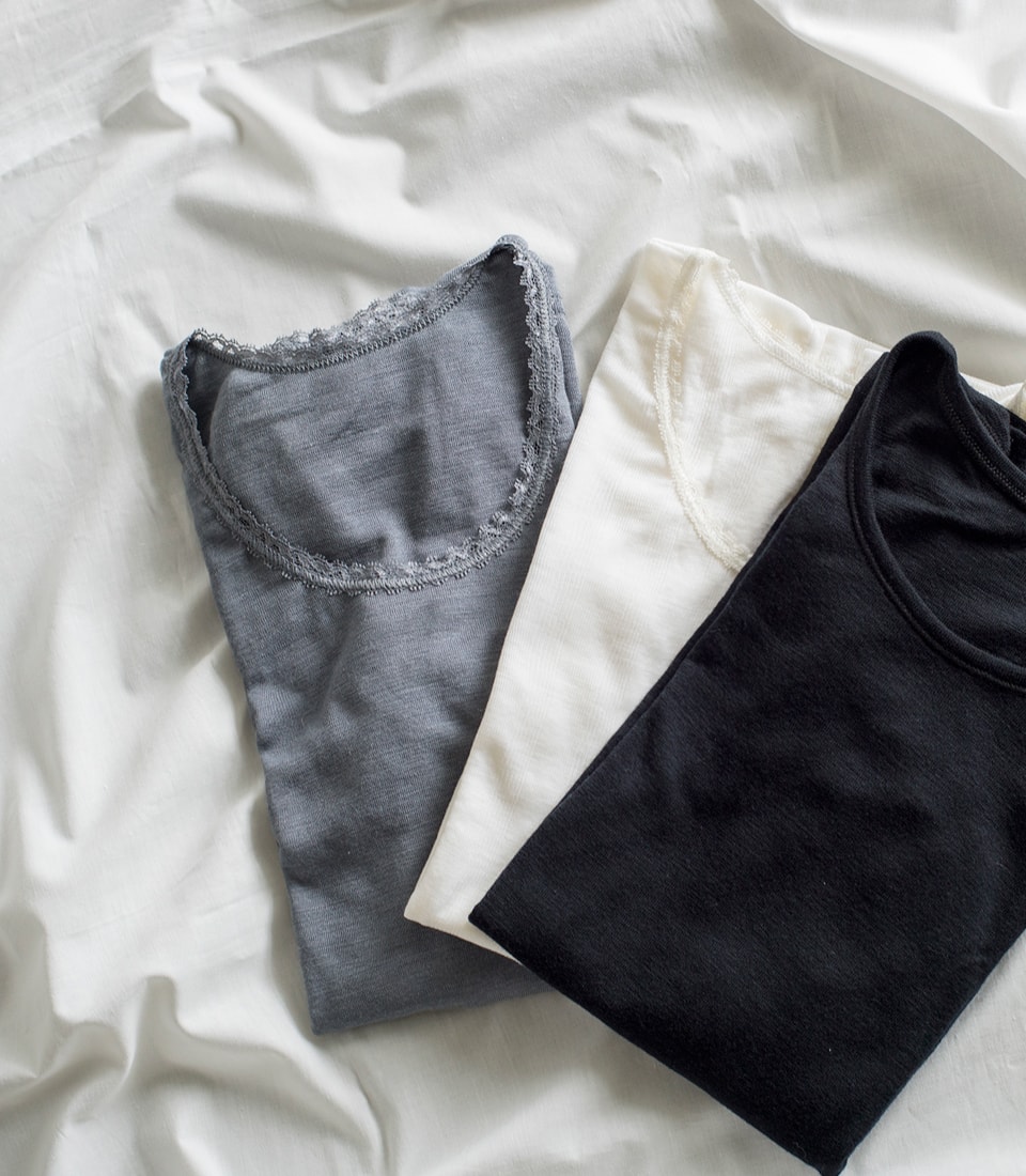 joha(ヨハ)ウールシルクキャミソール VICTORIA 72243-77690 | iroma