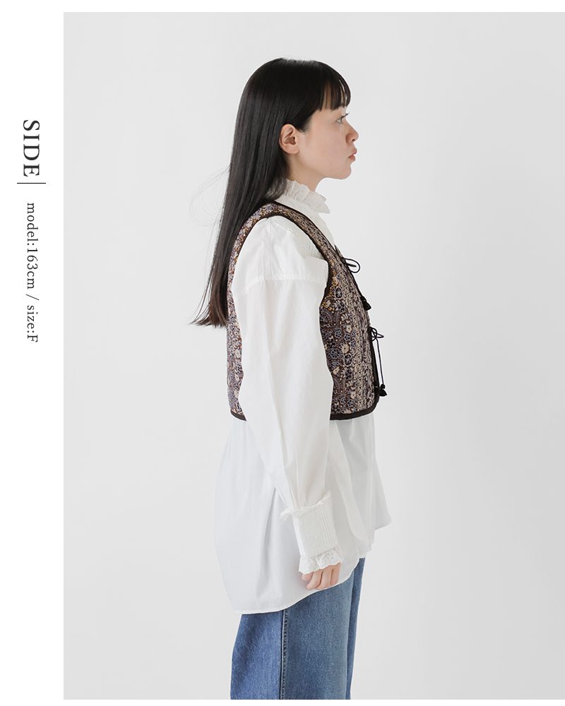 50%OFF】Sara Mallika サラマリカ コットン ジャガード フラワー