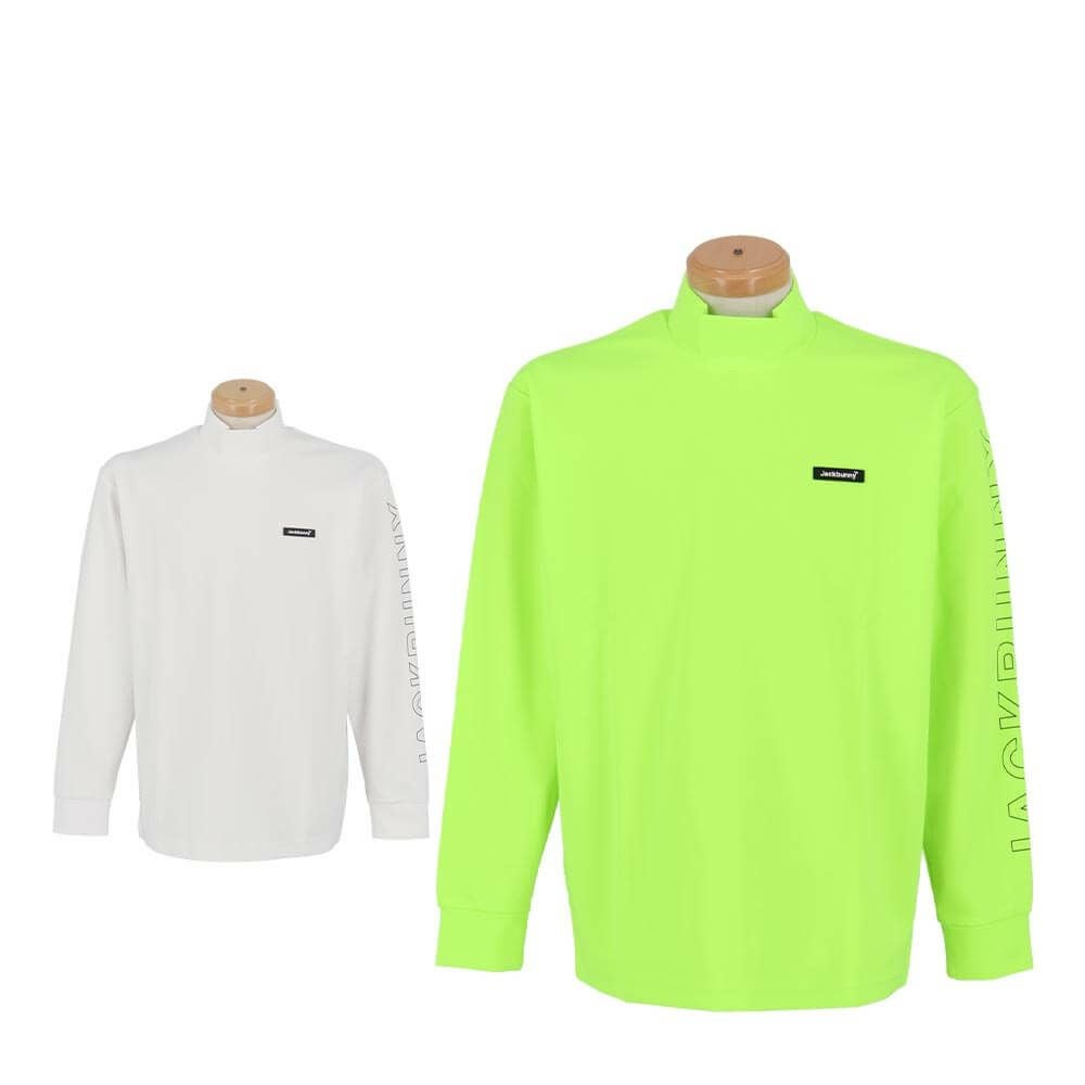 ジャックバニー Jack Bunny!! メンズ ストレッチ 天竺 長袖 ハイネック