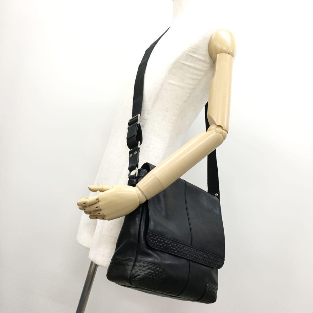 COACH コーチ シグネチャー ショルダーバッグ メッセンジャー 肩掛け