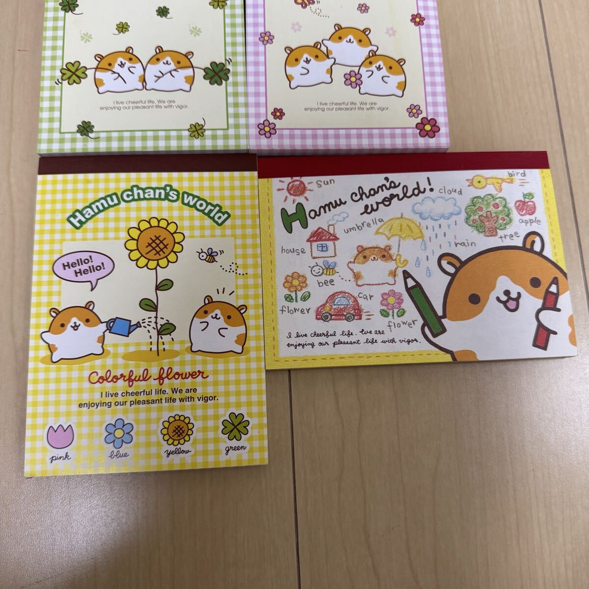 平成 レトロ メモ メモ帳 ハムスター キャラ ハムちゃんワールド