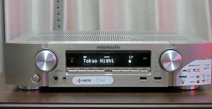 MARANTZの新型AVアンプ NR1710を展示しました | オーディオサミット