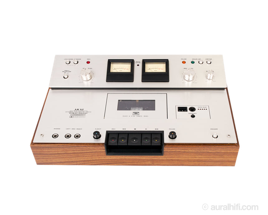 Vintage / Akai GXC-310D // 4 Track Cassette Deck – AURAL HiFi
