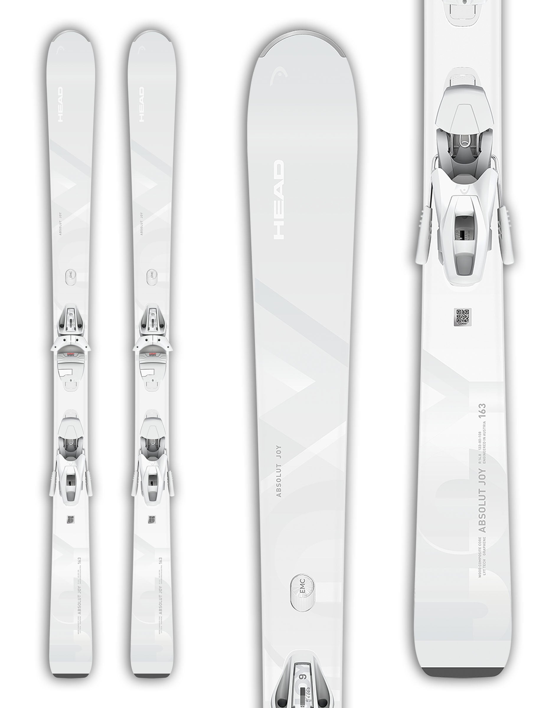 Head Absolut Joy Womens Skis + Joy 9 GW Bindings 2026