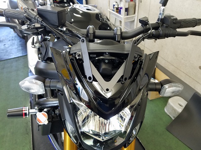 GSX-S750、ヨシムラ製ウインドアーマーお取り付け！のお話。 - 日刊