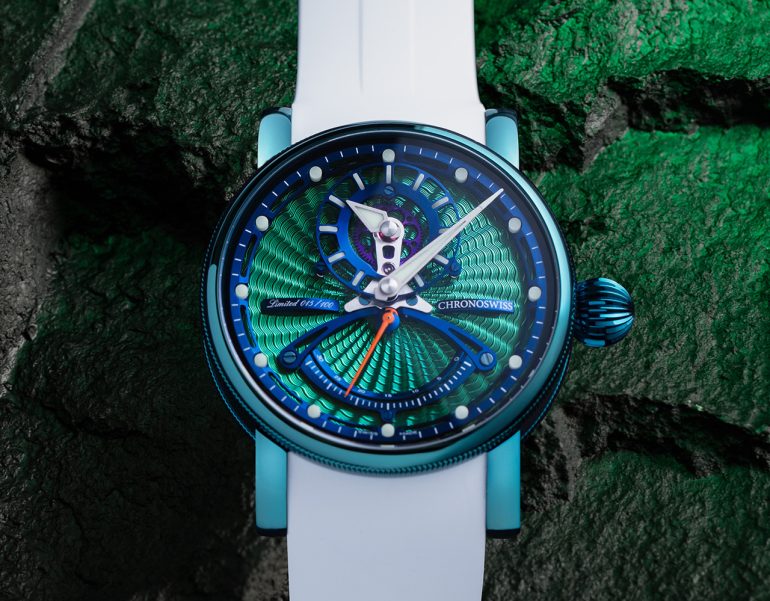 蛇のように妖しく美しいクロノスイスの限定モデル「レセック マニュ