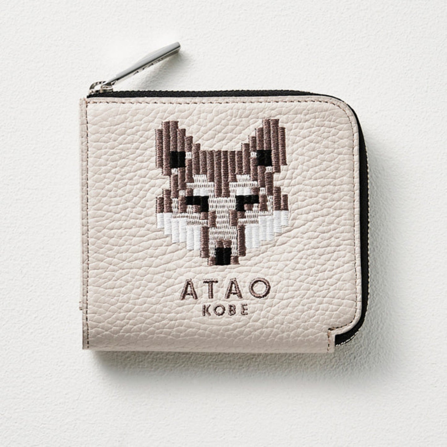 ATAO18周年記念｜SAFARILANDシリーズ｜チェス(CHESS)｜ミニ財布｜刺繍