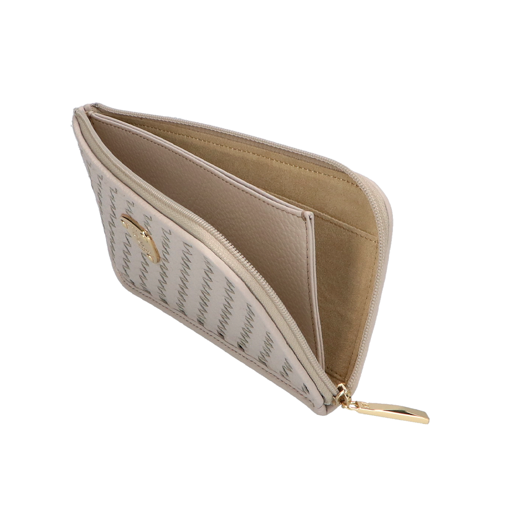 フラッグメントケースのようなイントレチャートの長財布｜slimo(スリモ