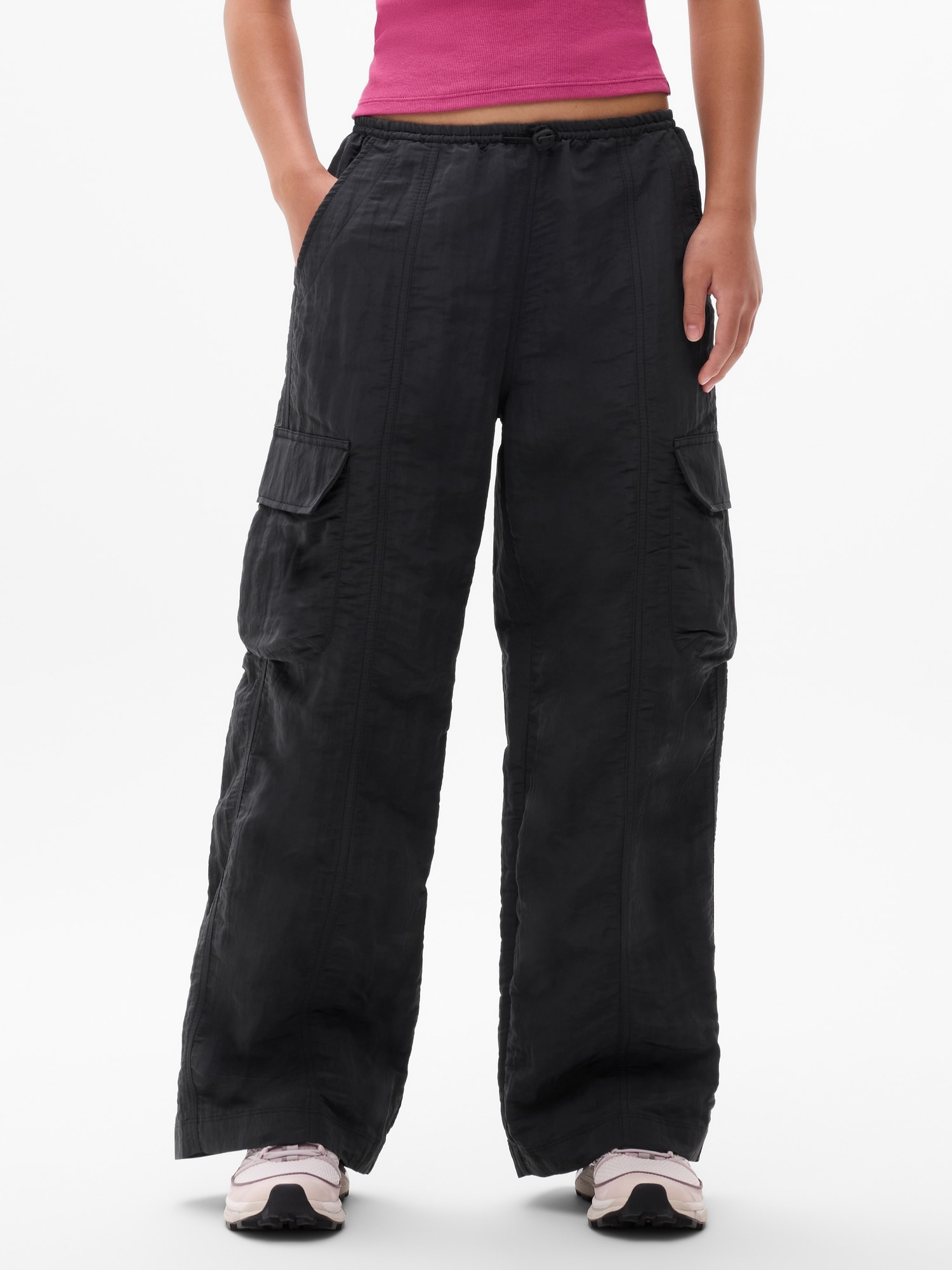 Women's Black Cargo Pants | Athleta Canada