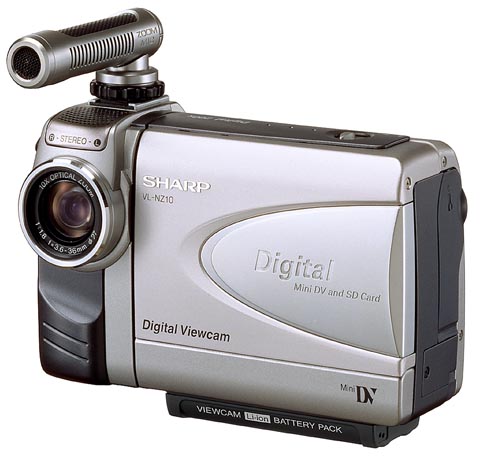 動作OK❗️☆シャープの液晶8ミリビデオカメラ・VL-EL10A 動作OK