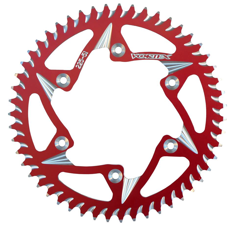 VORTEX製ZX-6R用アルミカラースプロケット！｜AxxL