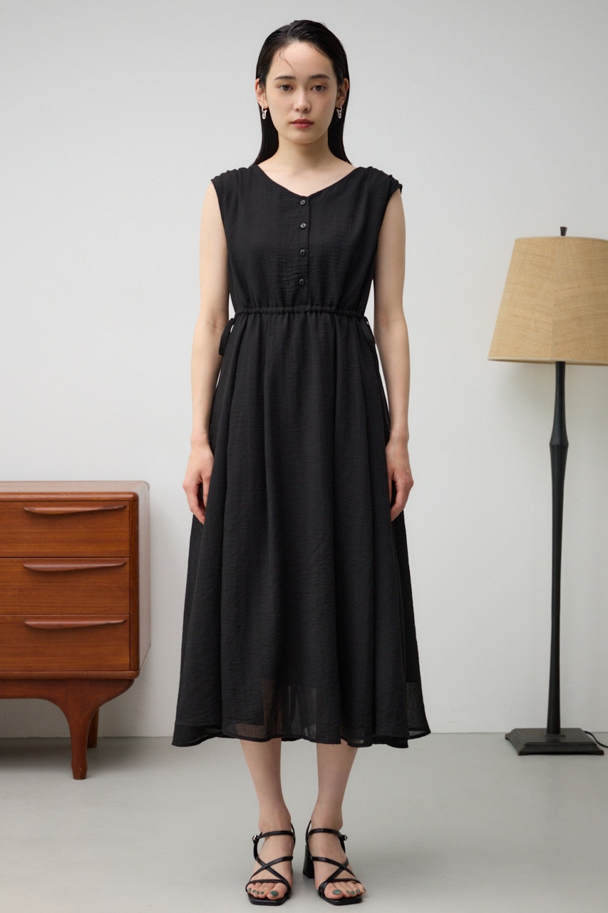 ウエスト切替袖ギャザーノースリーブワンピース｜WOMEN｜250HAF33-026E