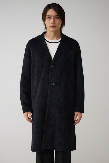 シャギーノーカラーコート｜MEN｜251HAC30-233I｜AZUL BY MOUSSY