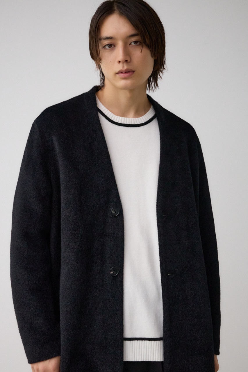 シャギーノーカラーコート｜MEN｜251HAC30-233I｜AZUL BY MOUSSY