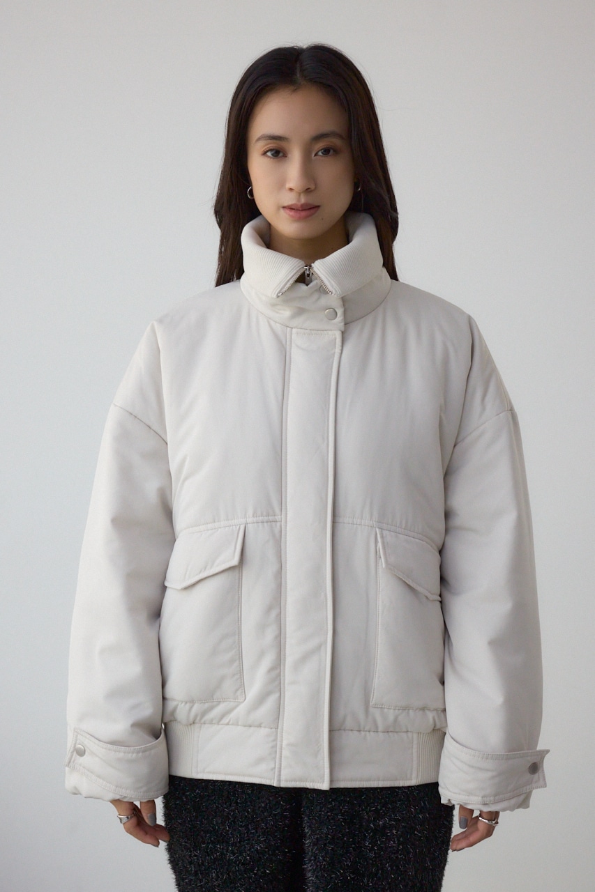 襟リブ中綿ポケットブルゾン｜WOMEN｜250JSB30-1041｜AZUL BY MOUSSY