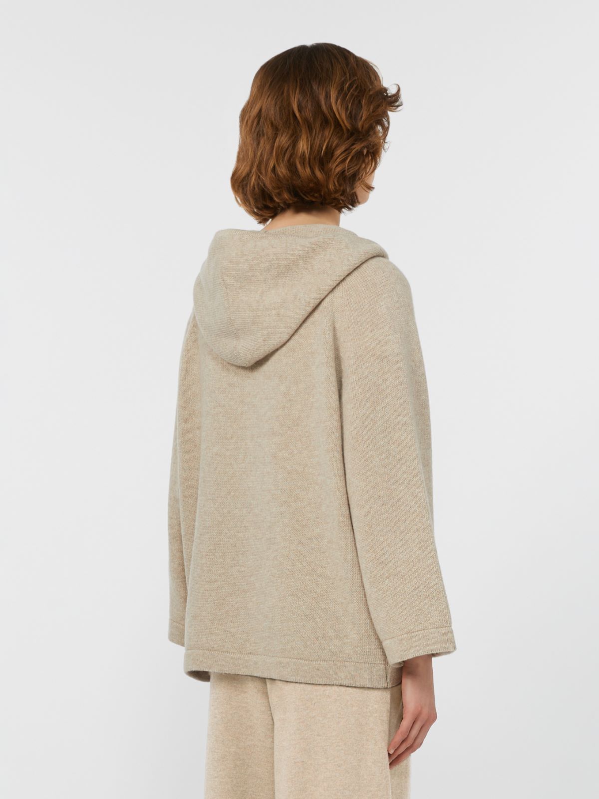 Wool knit sweatshirt, sand | Weekend Max Mara