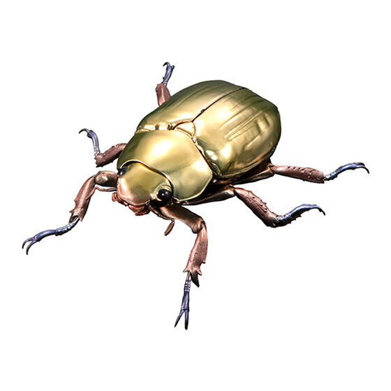 いきもの大図鑑アドバンス プラチナコガネとニジイロクワガタ