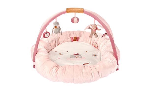 プレイマット Nattou（ナチュー） ピンク（サーシャ＆ポーリーン