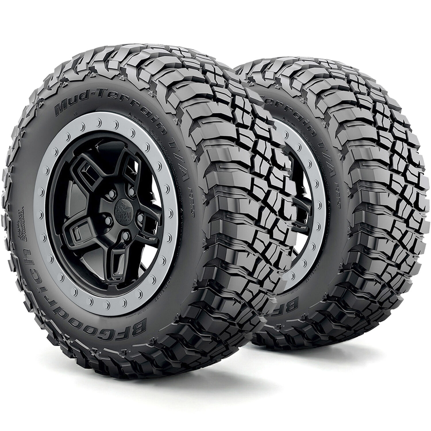 Set Of 4 BFGoodrich Mud-Terrain T/A KM3 LT 255/85R16 123/120Q E (10
