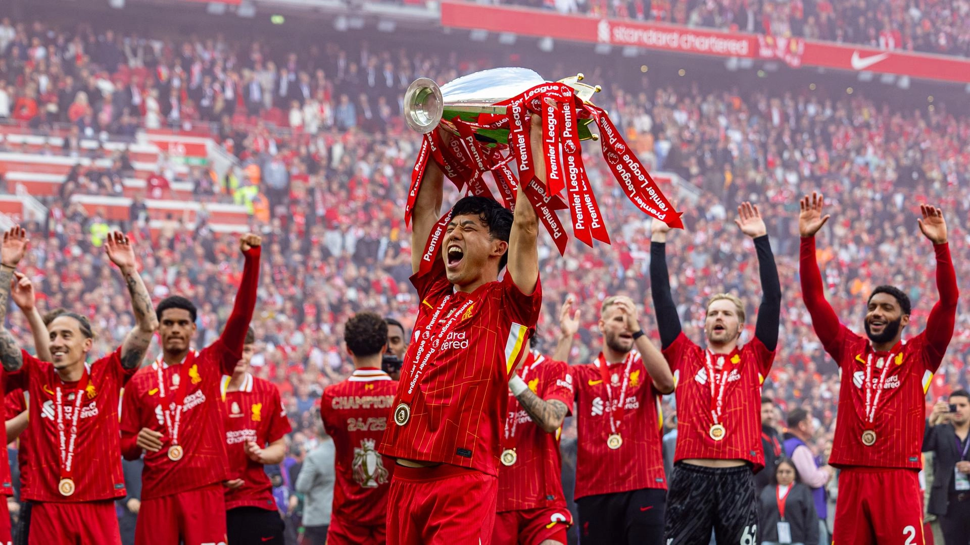 本当に誇りに思う」-プレミアリーグチャンピオンになった遠藤航