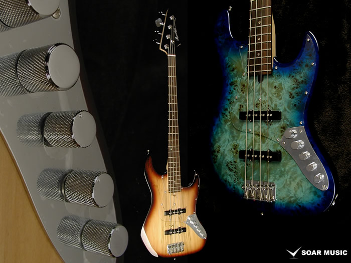 バッカス・ユニバースシリーズのアクティブ・ジャズベースモデル！ WJB