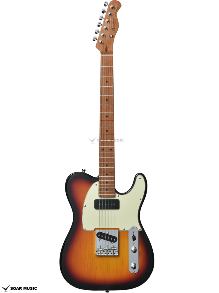 BTE-2-RSM/M 3TS (Bacchus / バッカス) エレキギター テレキャスタータイプ