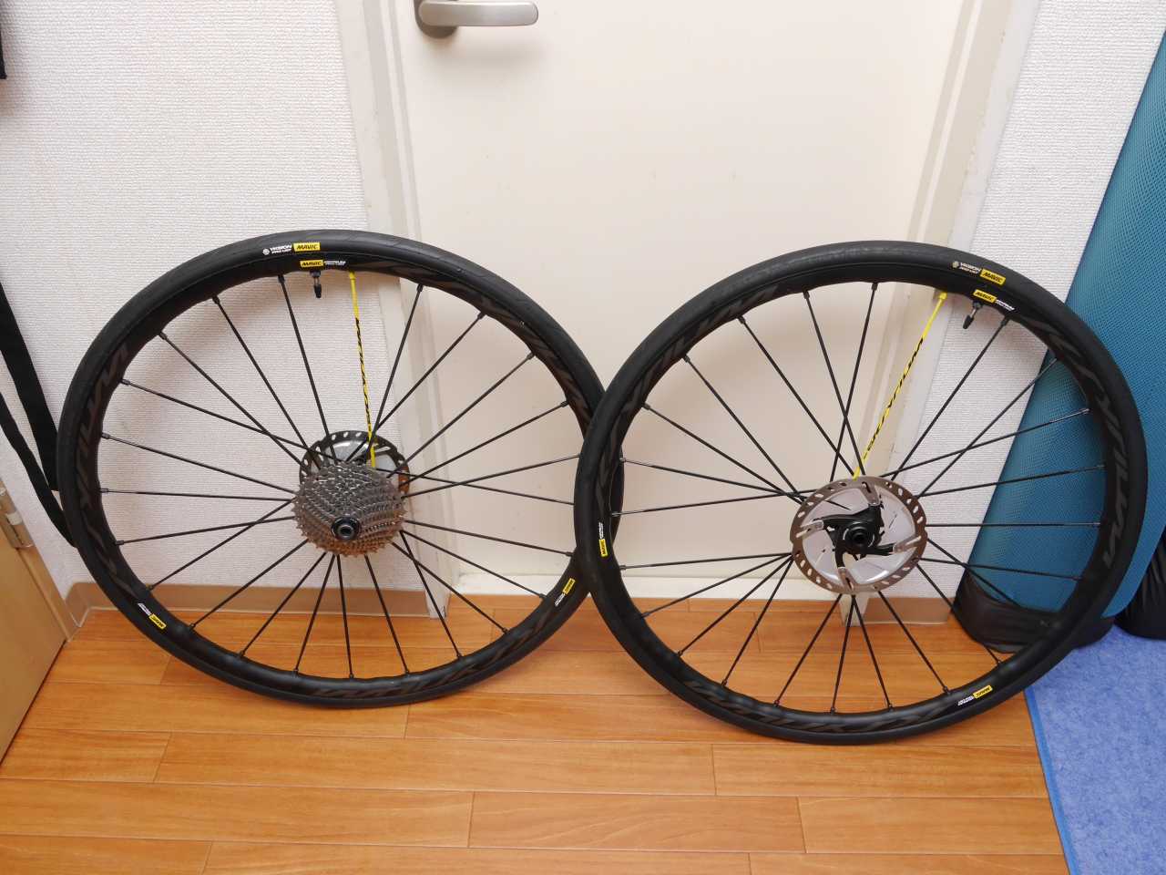 Mavic Ksyrium Pro USTとチューブレスタイヤの取りつけについて - ばっ