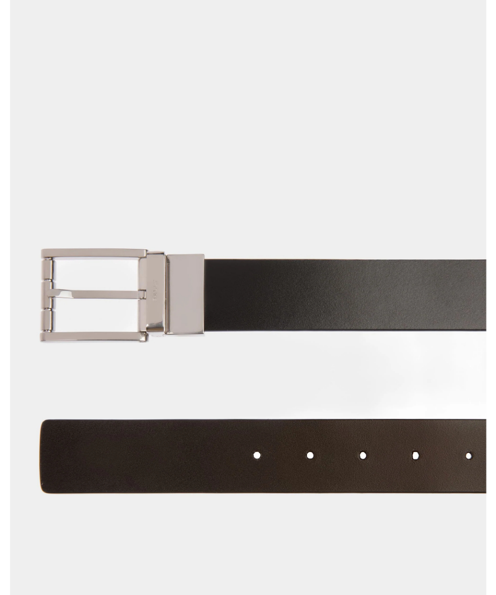 BALLY/バリー_Men通販 | ドレスベルト ブラック レザー【送料無料