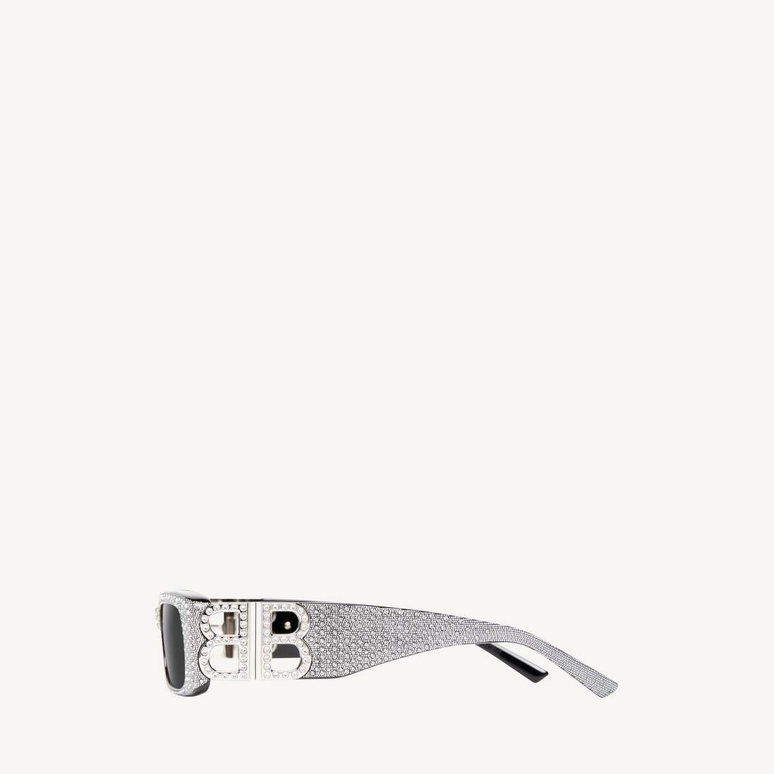 ブラック の ウィメンズ Dynasty Rectangle サングラス | Balenciaga