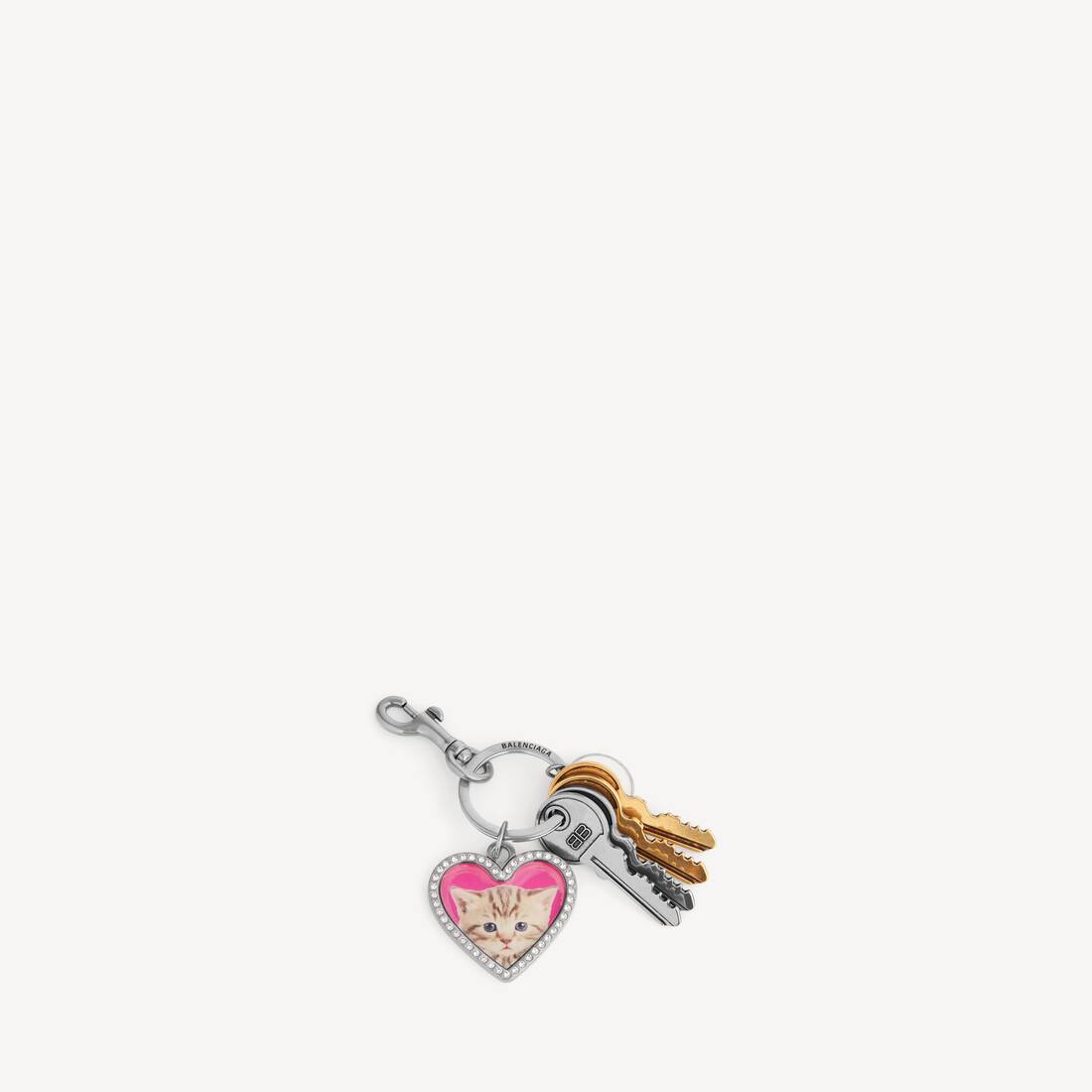 Women's Charm/keychain Heart in Multicolored | Balenciaga SG