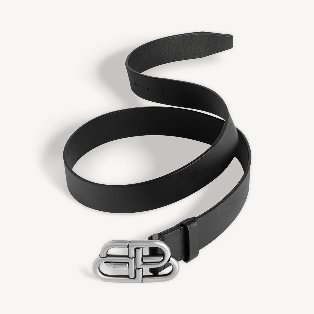 Bb Large Belt in Black | Balenciaga US