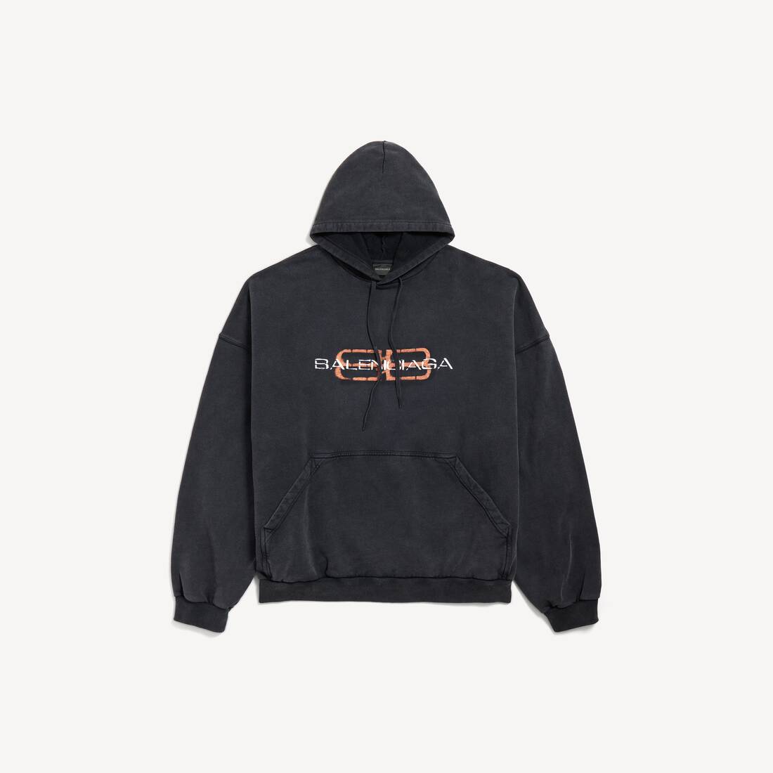 フェードブラック の メンズ Bb Icon Stencil Hoodie ラージフィット