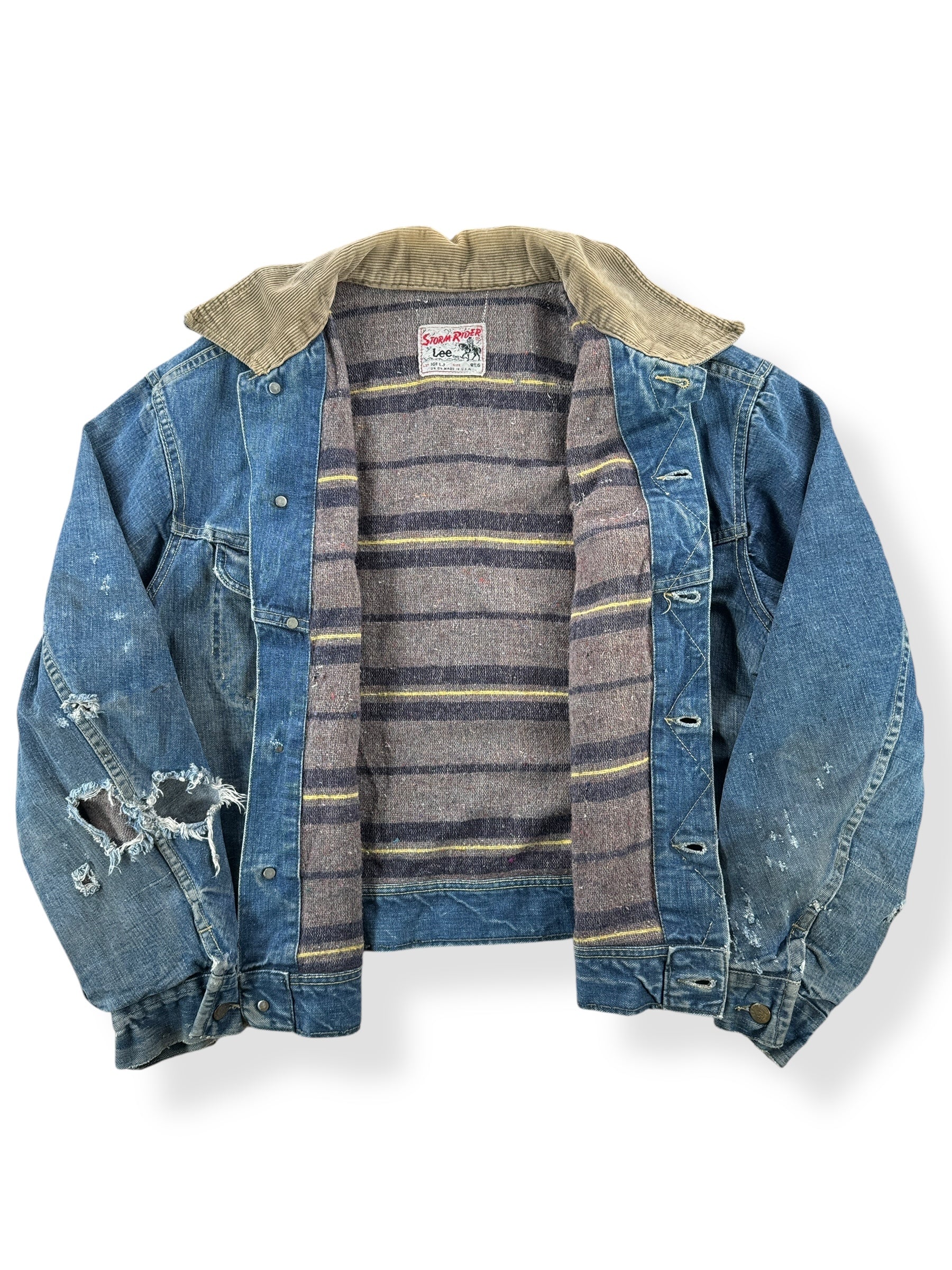 Vintage Lee 101-LJ Storm Rider Jacket SZ XXL – The Barn Owl