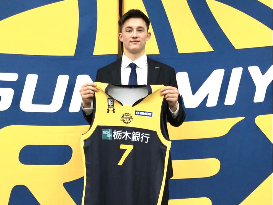 テーブス海が宇都宮ブレックス入団会見「サイズがあるガードとして