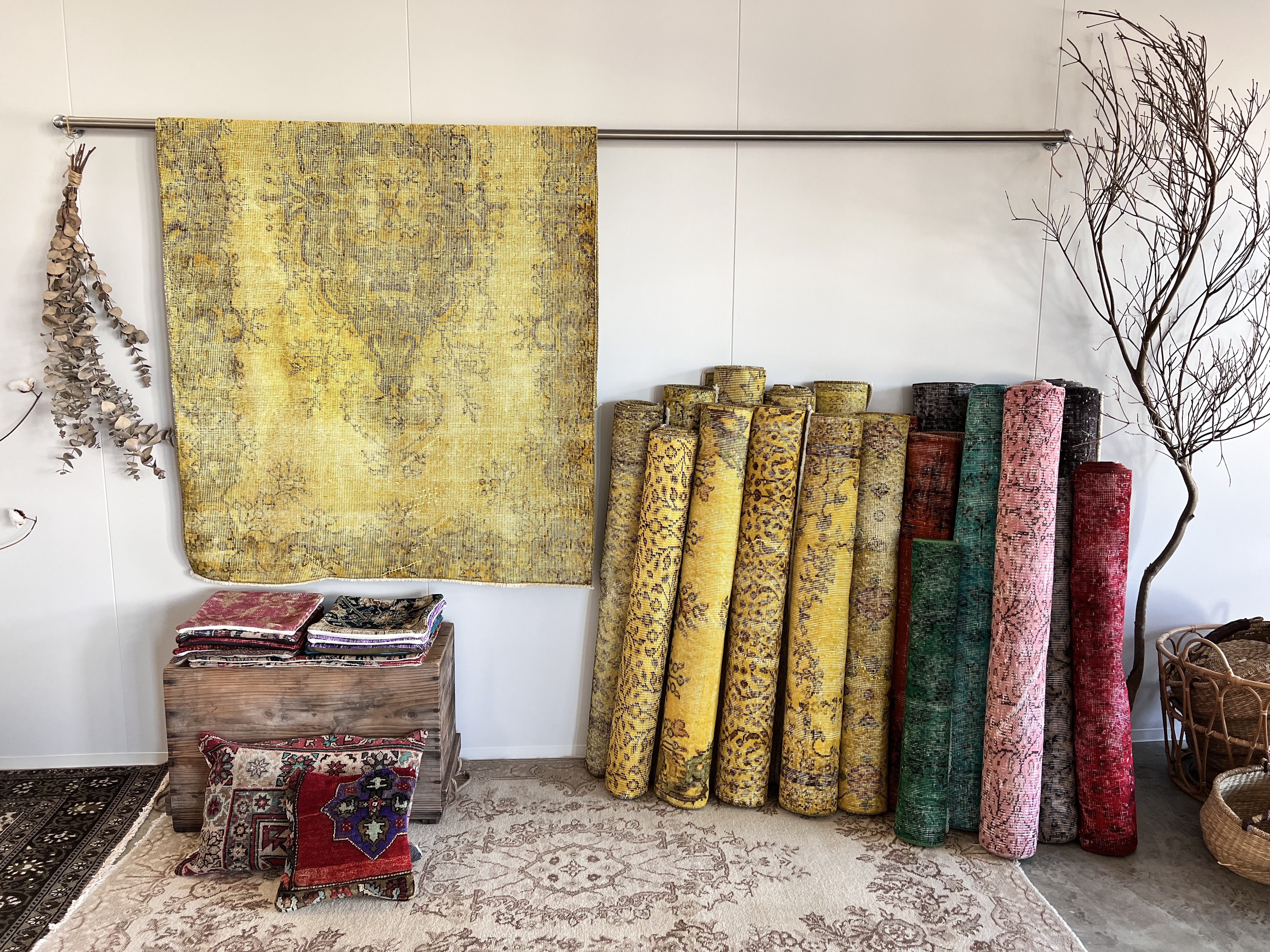 大判3m80☆ハンガリアンビンテージラグ ハンガリーラグ フランス