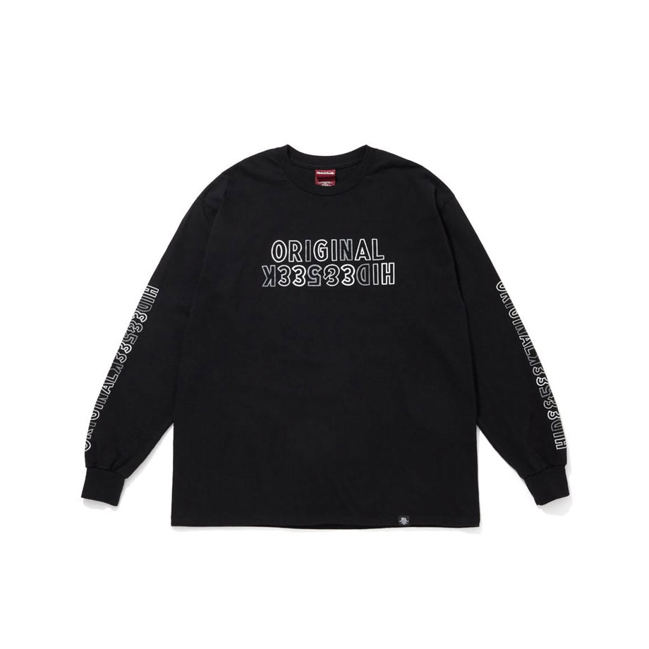 HideandSeek × Toru Nishiura Original H&S L/S Tee（BLK） – BASE L.H.P