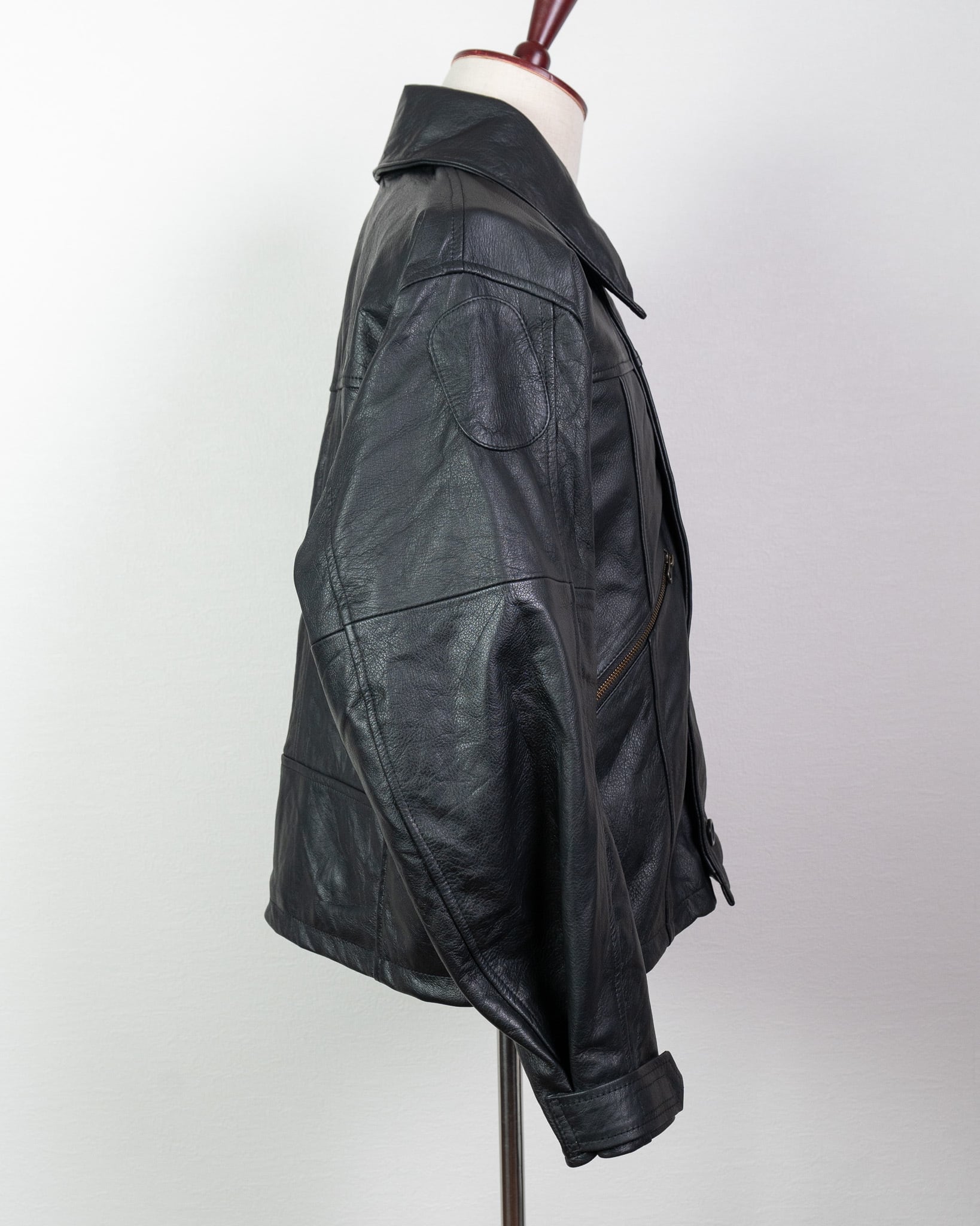 yoused】UK MK4 LEATHER JACKET ユーズド リメイク ミリタリー