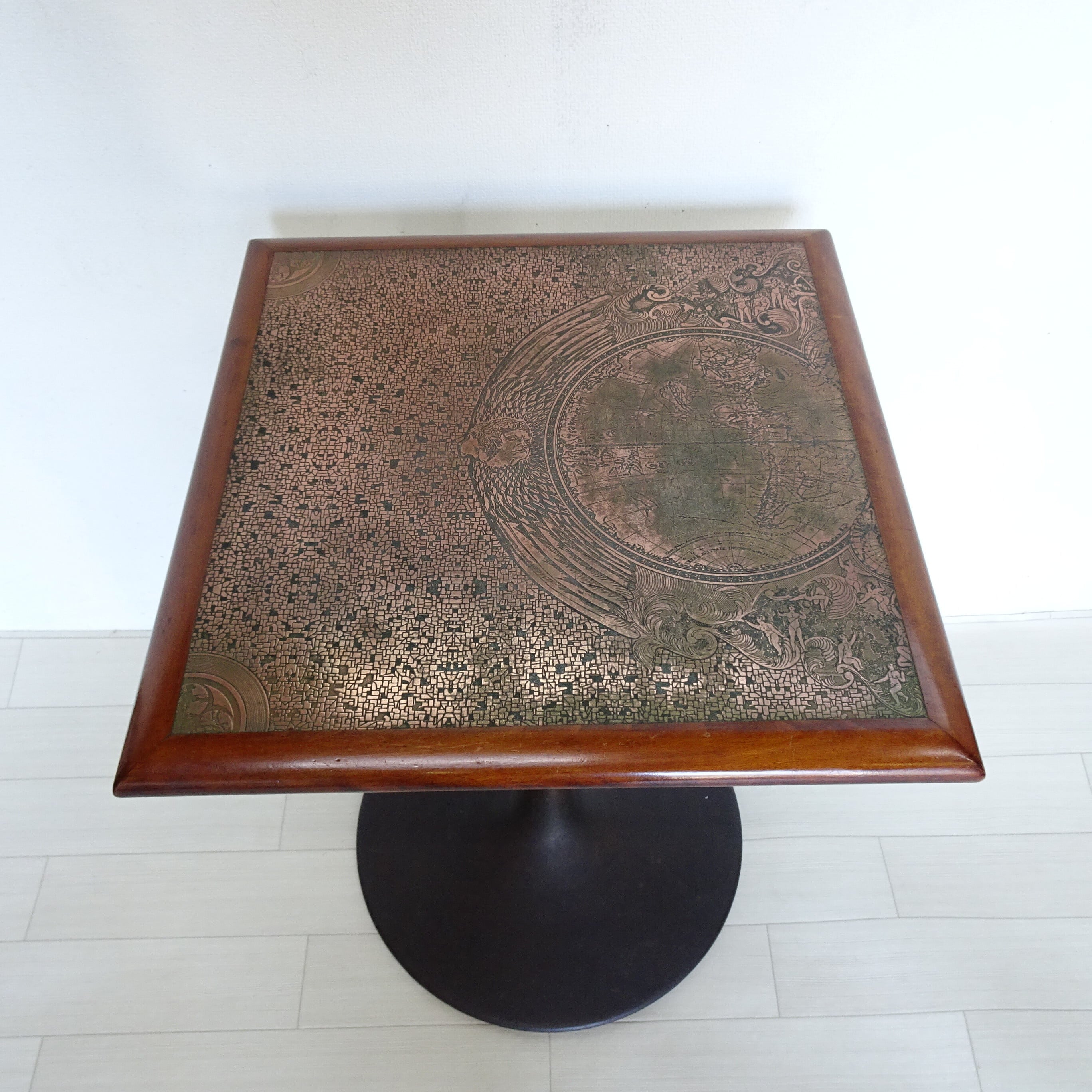 東京珈琲 銅板のテーブル（B品） | 純喫茶家具の村田商會