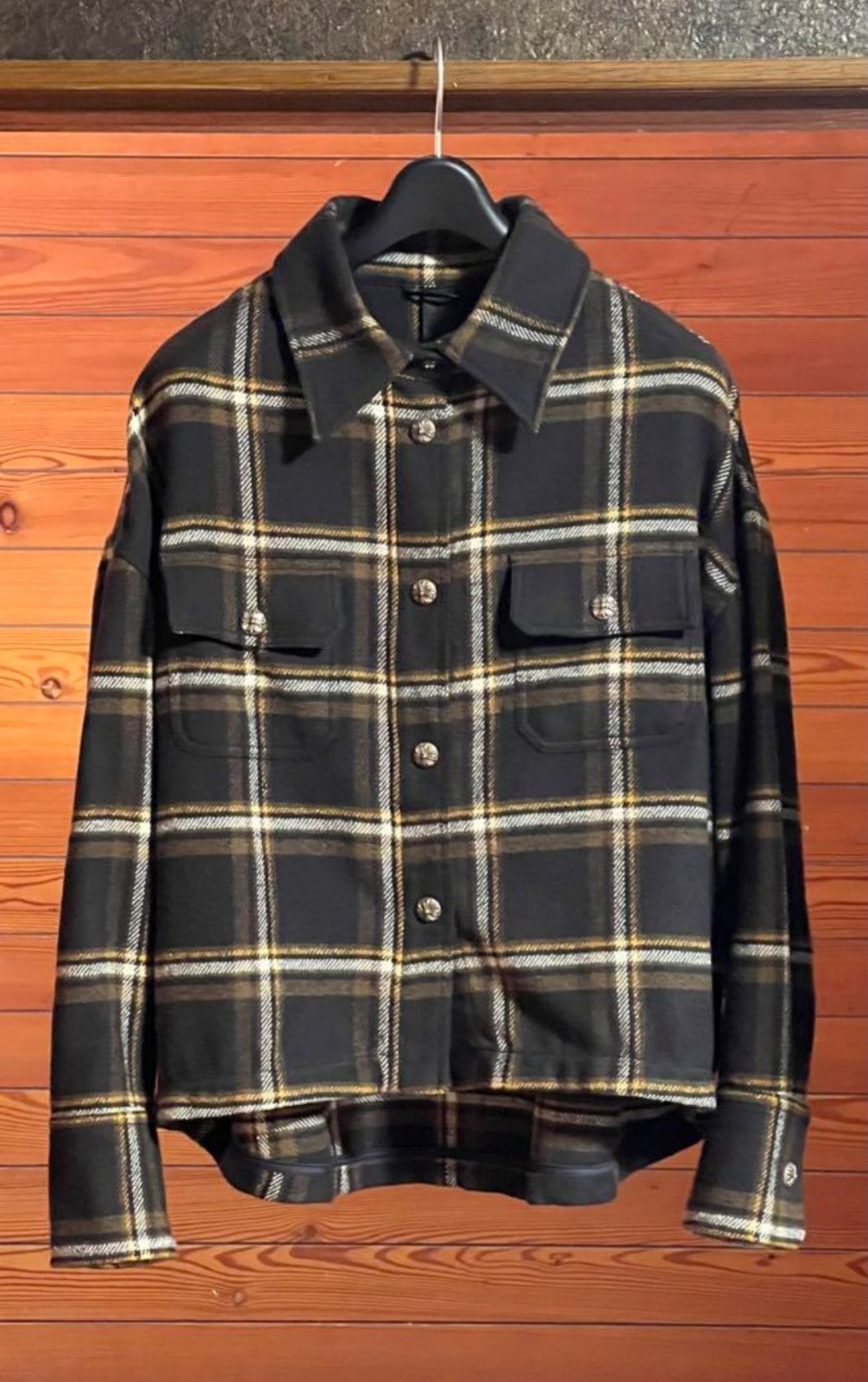 CHROME HEARTS クロムハーツ チェック シャツジャケット | chromehearts