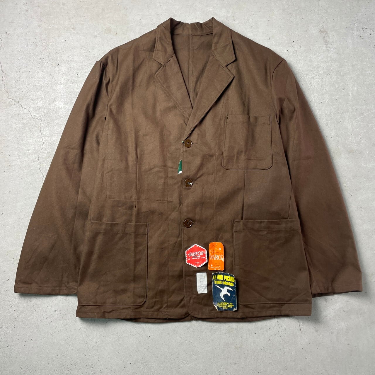 DEAD STOCK 60年代 LE BON PICARD フレンチワークジャケット
