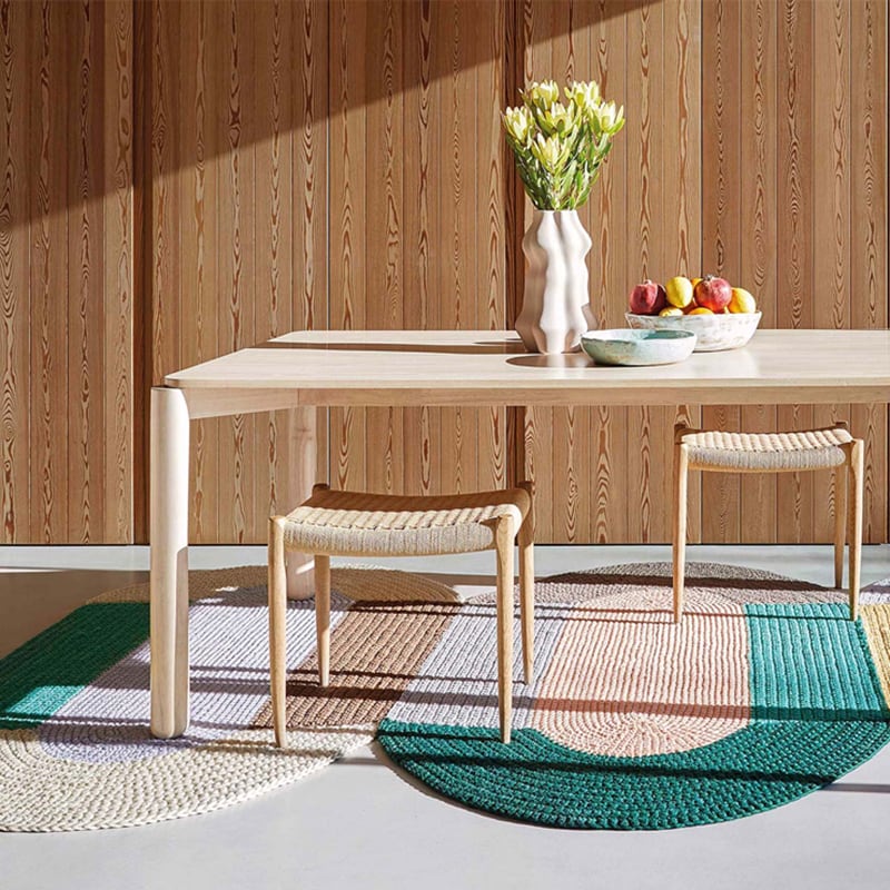 1980s Vintage】151cm × 89cm ラホール産 ラグ 1980s Vintage】151cm