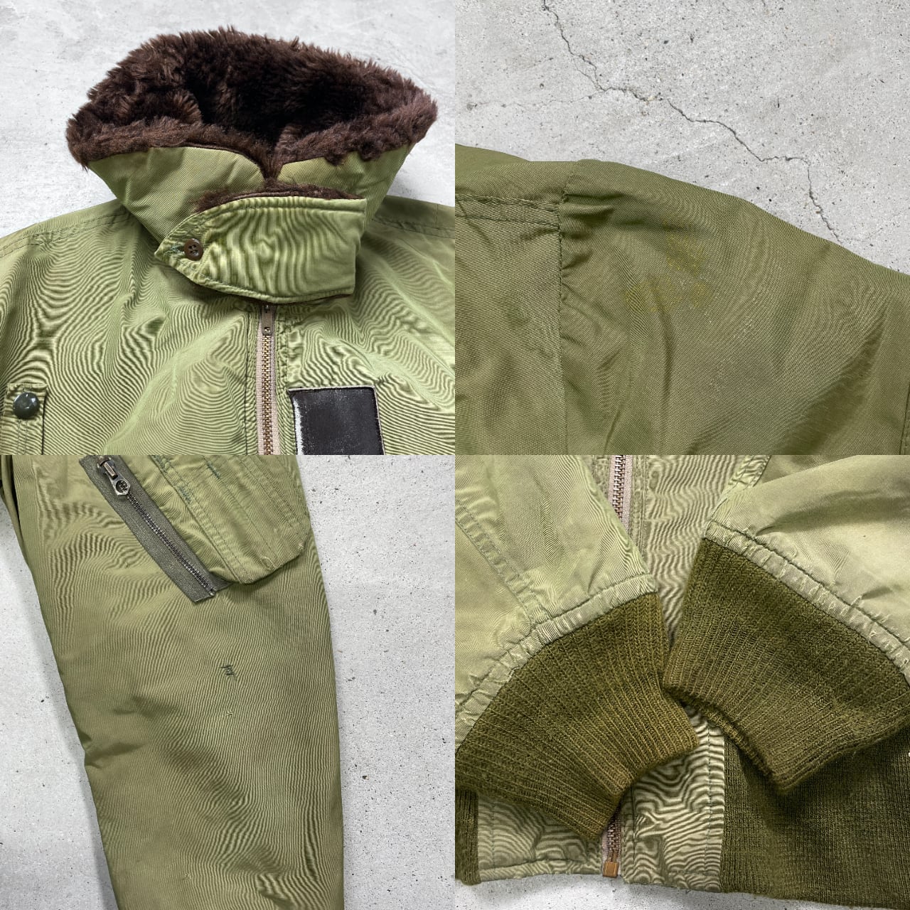 70年代 SPIEWAK スピワック B-1タイプ ミリタリー フライトジャケット