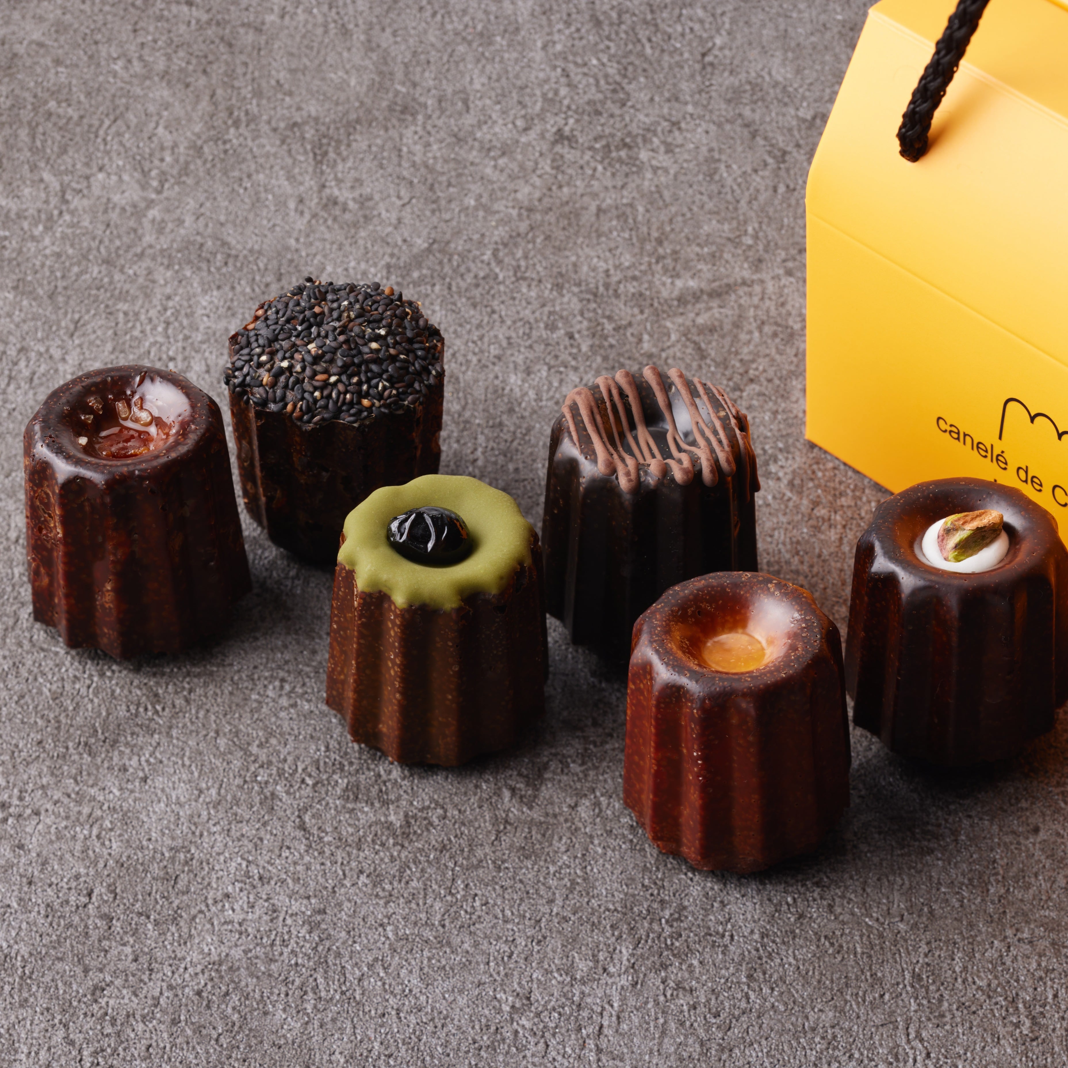 Aセット】 オリジナルカヌレ6個SET 自家製 canelé de CHIANTI | Canelé