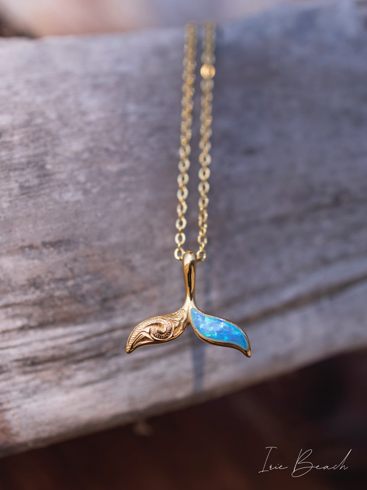 Whale tail opal necklace | IRIEBEACH