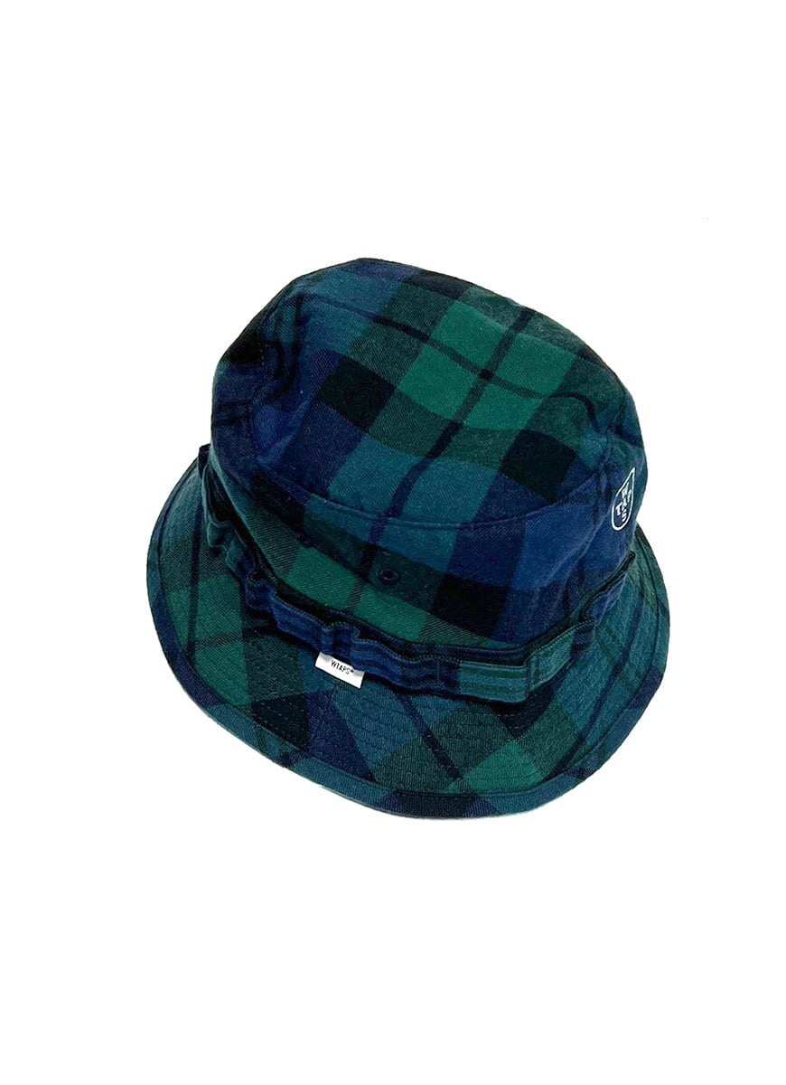 WTAPS JUNGLE 01 / HAT / COTTON. FLANNEL. TEXTILE. CRST / GREEN